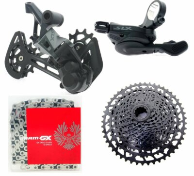 Shimano SLX M7100 MTB 1x12 Spd SL/RD w/SRAM CS PG-1230 11-50T GX