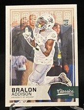 2016 Panini Classics Rookie Card #296 Bralon Addison Oregon Ducks