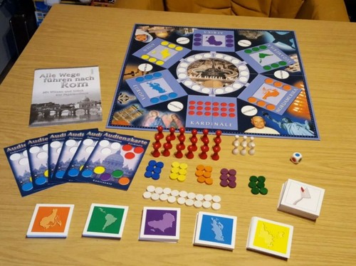 Gioco da tavolo:Tutte le strade portano a Roma & DON CAMILLO - Collezione.Un divertimento enorme. - Foto 8 di 12