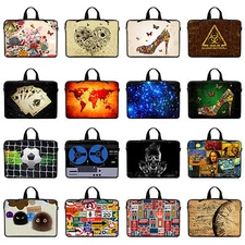 Neoprene Laptop Computer Sleeve Bag Case w. Hidden Handle For 15.6" Acer HP etc.