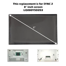 For Ford 2011-16 F-150 Replacement Touch Screen LCD Monitor for SYNC 2 Radio 8"