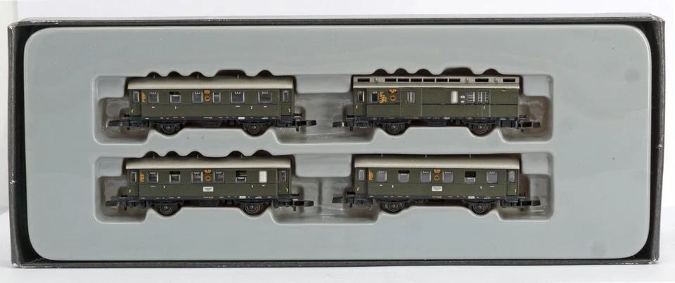 MARKLIN Gauge Z - Article # 87672 " Höllentalbahn " DRG Passenger Car Set Era II - Image 2 of 3