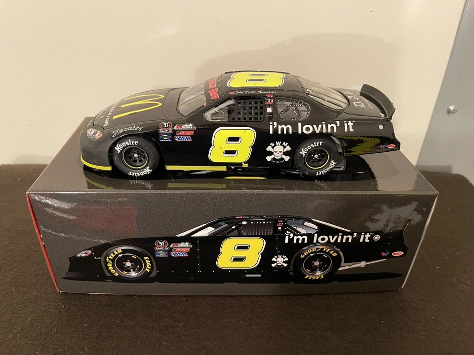John Hunter Nemechek 2014 Snowball Derby Carrera Ganar Autografiado 1:24 Diecast #4/47 Foto 3 de 4