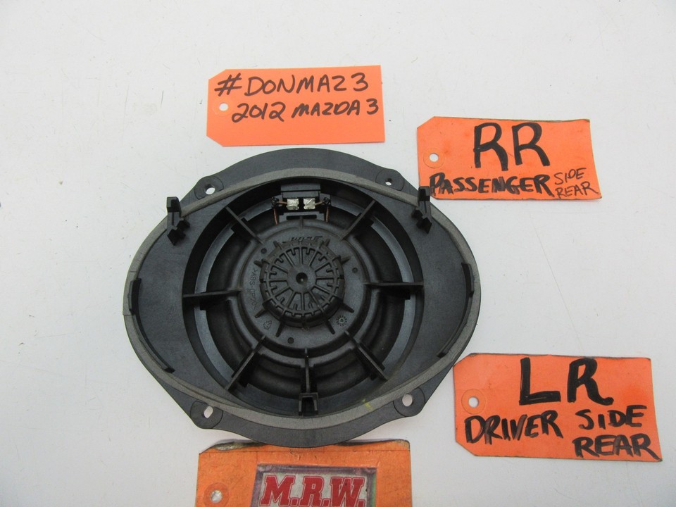 DOOR PANEL SPEAKER REAR BACK SEAT RADIO STEREO BOSE CAR for 1013 MAZDA