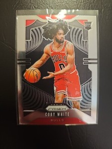 2019-20 Panini Prizm Coby White #253 Rookie Card Chicago Bulls 