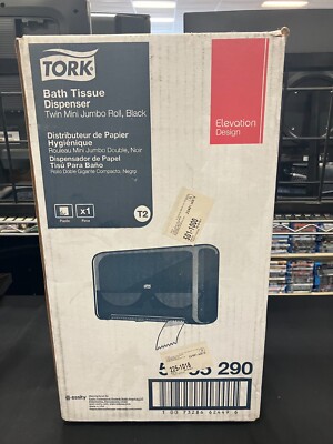 Tork Twin Mini Jumbo Bath Tissue Roll Dispenser 5555290