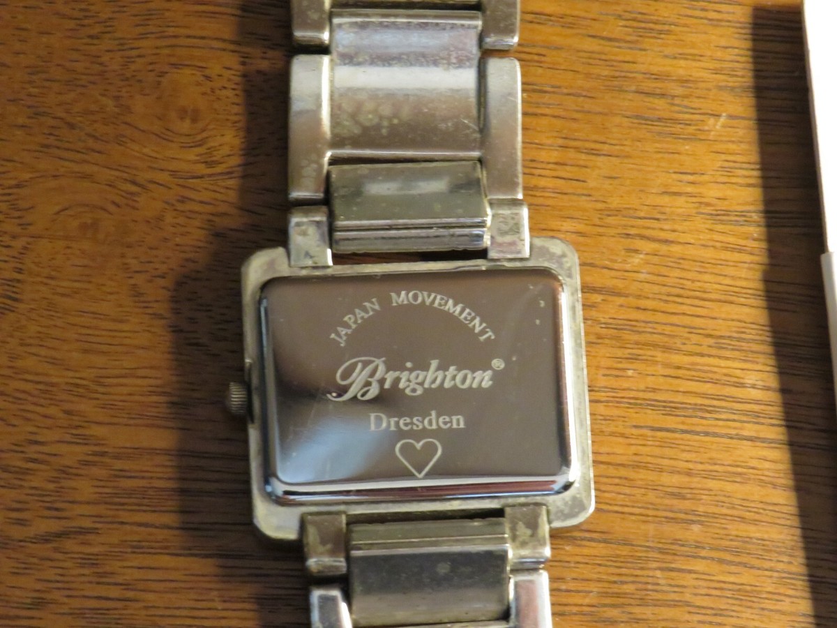 Brighton Dresden Silver Tone Watch -NOT WORKING-READ 