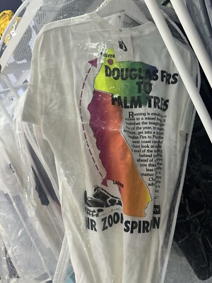 Nike x Stussy Air Zoom Spiridon Douglas Firs To Palm Trees T-shirt