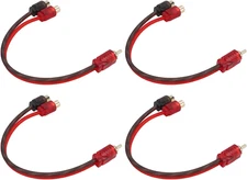 4 Packs Cable 1 Male to 2 Female Car Audio Stereo Y Splitter Cable Audio Cable C