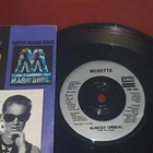 Vintage 1993 Super Mario Bros movie 7" vinyl record Roxette Unreal Nintendo