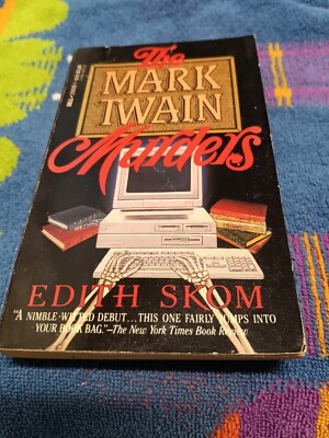 The Mark Twain Murders by Edith Skom (PB)