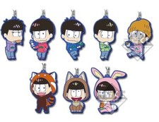 NEW Mr. Osomatsu Osomatsu-san Rubber Mascot Charm 8 Types Official Japan