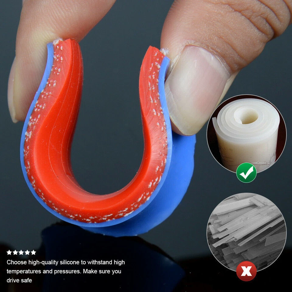 Fit For 25mm - 35mm 90 Degree Tube Turbo Silicone Elbow Coupler Piping Hose Red - Image 2 of 4