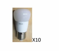 10 StüCk Neolux Tropfenlampen 3,3W(25W) 827 250Lm E27 Matt 15000 St.