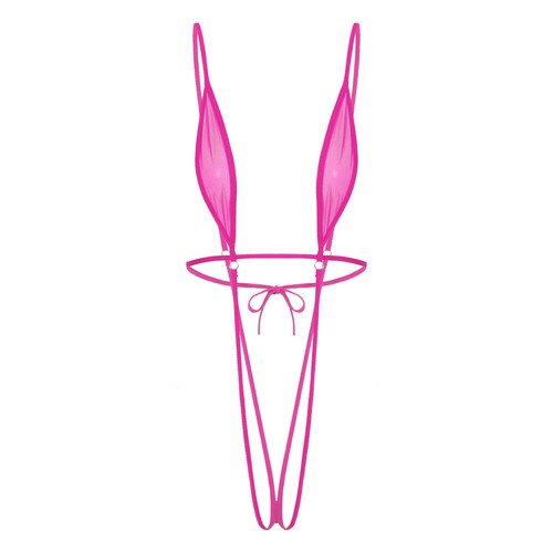 DE Damen Bademode Micro Bikini String Urlaub Strandbekleidung Baden Sexy Dessous - Picture 35 of 68