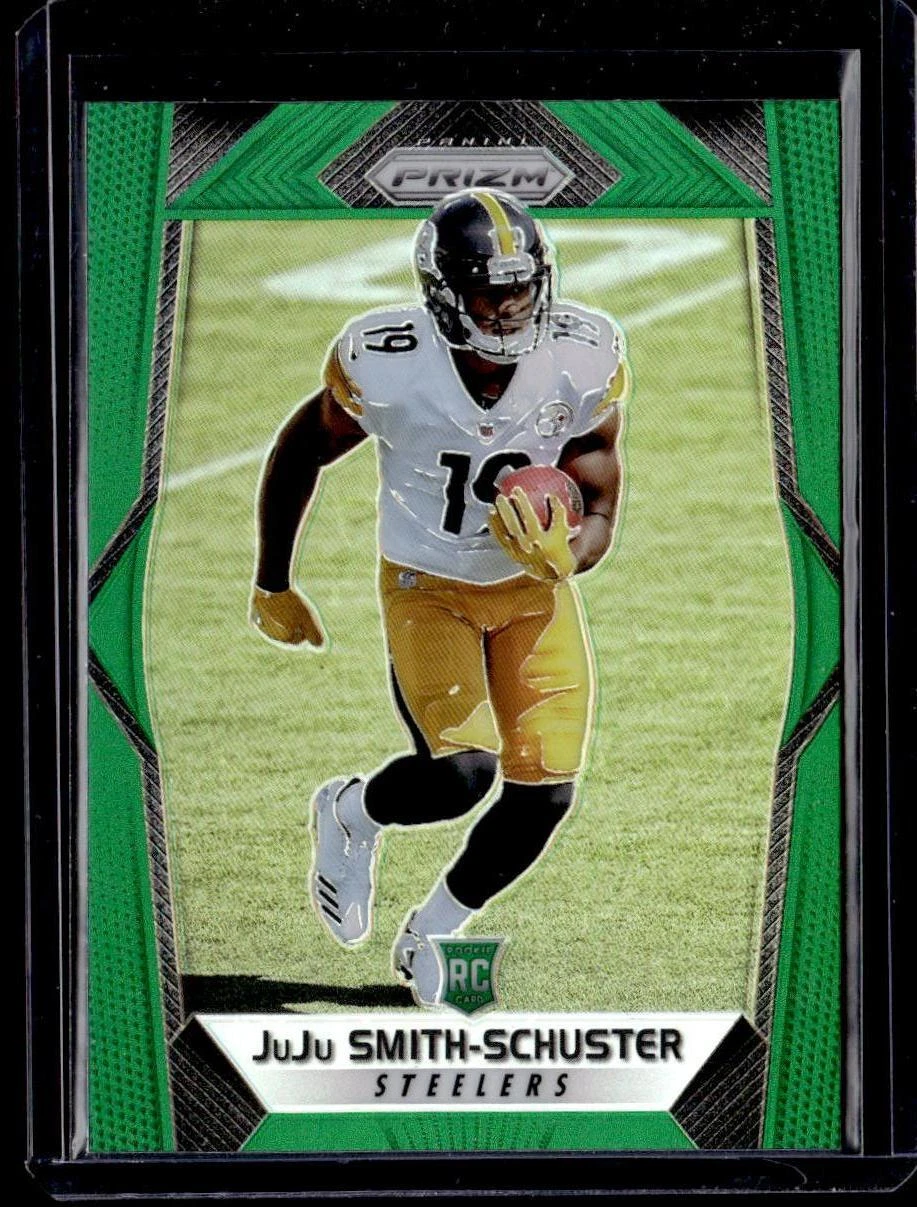 2017 Panini Prizm #281 JuJu Smith-Schuster Prizm Green