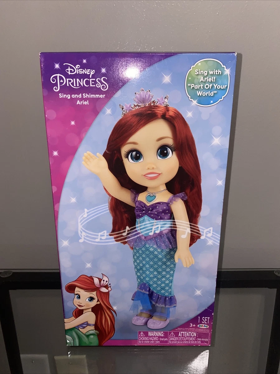 Singing ariel toddler doll hotsell