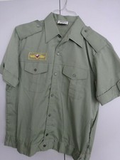 Original CSSR CZ Luftwaffen Heer Uniform Hemd Kurzarm