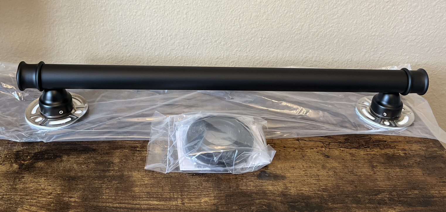 Moen YG6418 Belfield 18" Grab Bar Black eBay
