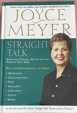 JOYCE MEYER: Straight Talk; Encouraging Words From Joyce; BN HC Book
