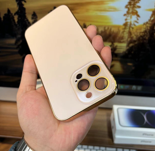 Unique Titanium Series Protective Shell for iPhone, Electroplated Matte Acrylic - Picture 13 of 14