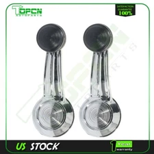 Pair For Pontiac Cadillac Chevy Old Interior Left Right Side Window Crank Handle