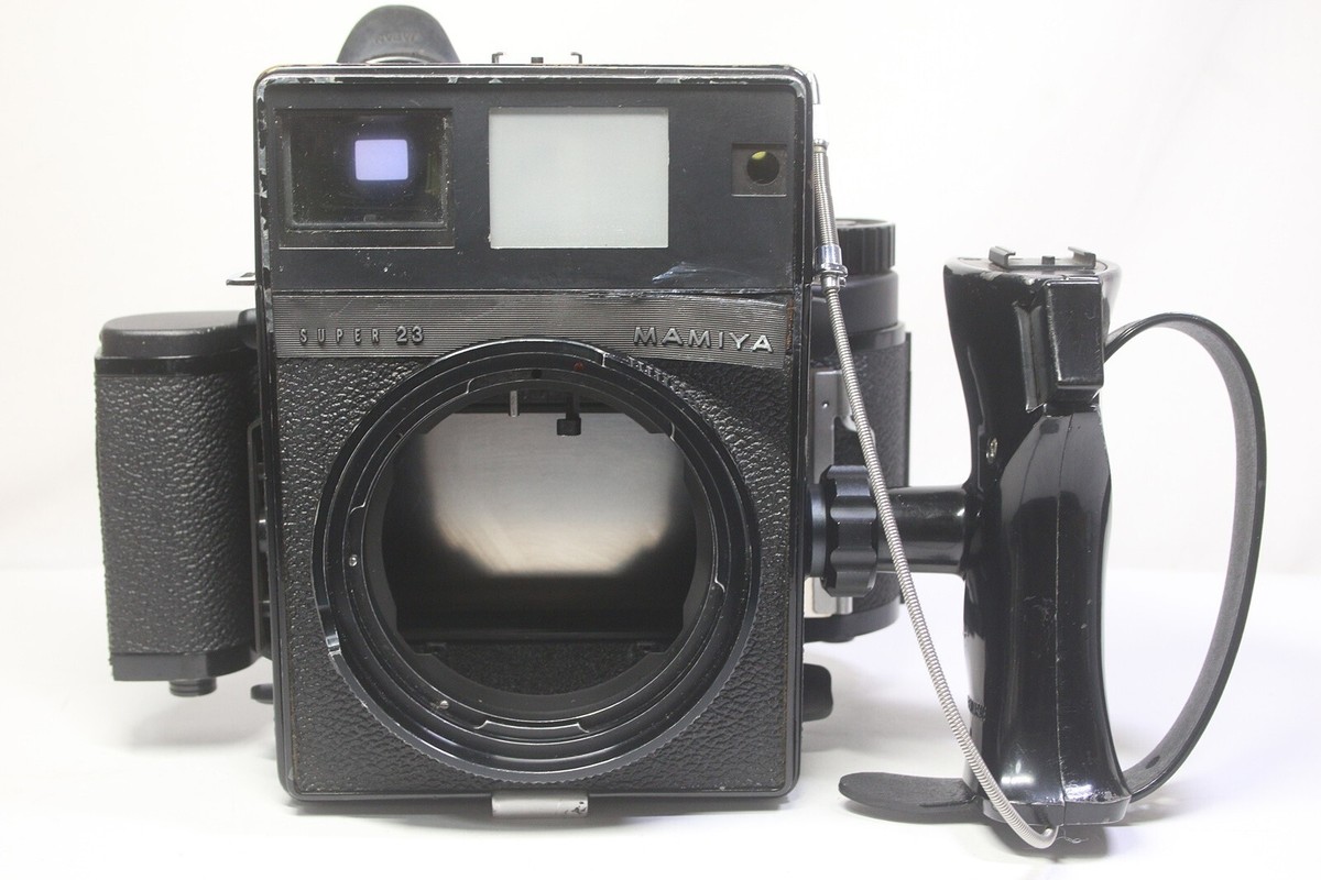 Mamiya Press Super 23 Film Camera + Roll Film Holder + Shutter