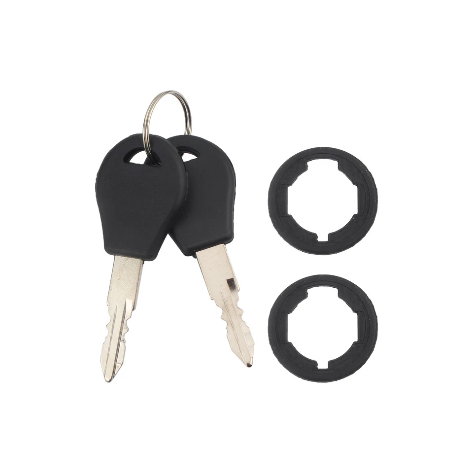 Juego de cerraduras de puerta con llaves para camioneta Nissan 1991 1992 1993 1994 1995 1996 1997 1998 Foto 4 de 4