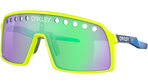 Oakley Romeo X-Metal Sunglasses Silver Frame Bright Yellow