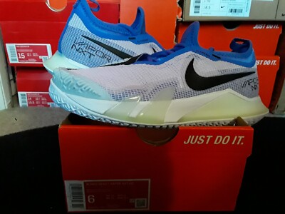 Women Nike Air Zoom Court React Vapor NXT HC Medium Blue Black Doll 6 CV0742 401