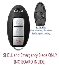 Smart Key Shell Case For Infiniti EX35/37 FX35/50 QX50 2008-2017 KR5S180144014