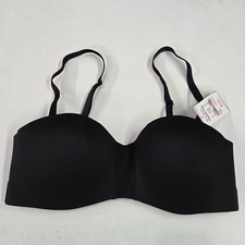 Maidenform Women Bra Large Black Wireless Multi Way Comfort Crush NWT