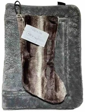 NWT North End Christmas Stocking Brownish Color