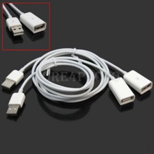 1m USB 2.0 Male To Female M/F Extension Extender Charging Cables Cords New