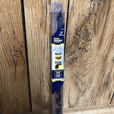 Irwin Speedbor Supreme Auger Bit 1/2'' X 18'' IWAX3006 New