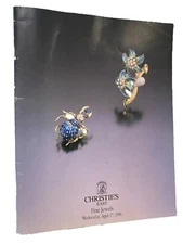 Christies East Fine Jewelry Auction Catalog Sale# 7845 April 17, 1996