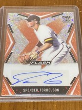 /10 SP 2020 Leaf Flash Spencer Torkelson AUTO Orange Card #PA-ST1 Tigers X RC