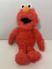 Gund Sesame Street Elmo plush 2002 stuffed animal 10" soft toy plastic eyes