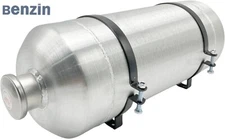 Universal 8x20 4 Gallons Vertical Gas Tank Fuel Tank Cell 1/4 NPT Aluminum Spun