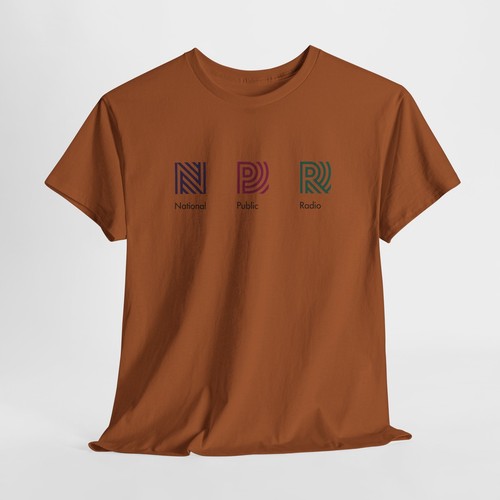NPR Fan Unisex Tee, Public Broadcasting Shirt, Radio Lover Gift, Heavy Cotton - Picture 25 of 34