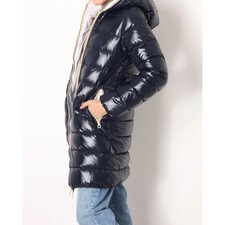 Duvetica Puffer Coat - Midnight Blue