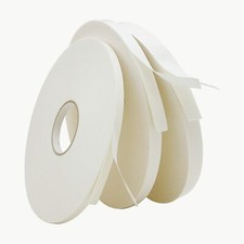 A.A. 2 sided White 1/16" thick Foam Mounting Tape Permanent Adhesive