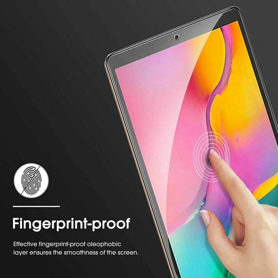 2 Pack Tempered Glass Screen Protector For Samsung Galaxy Tab T560/T580/T515/590 - Image 3 of 4