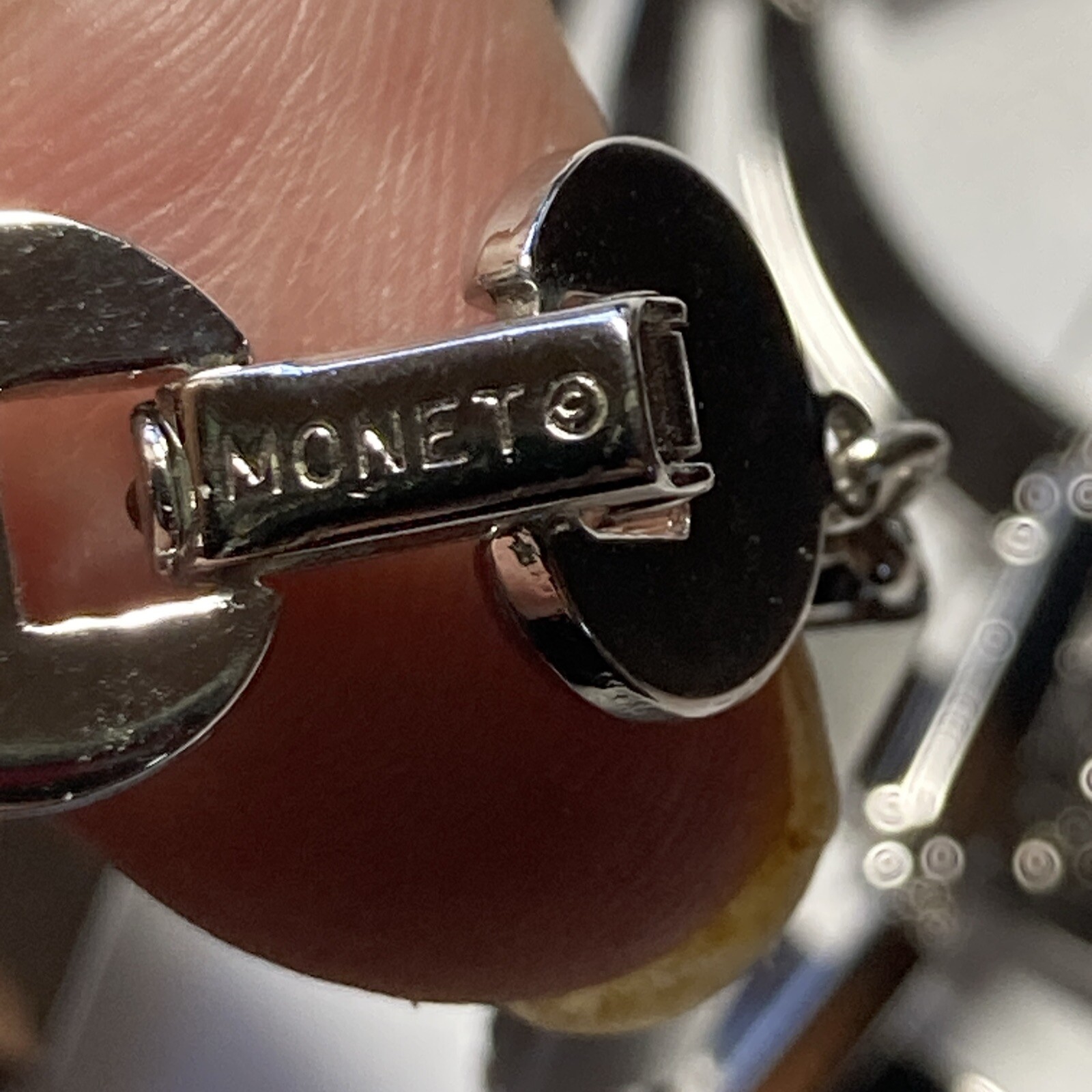 28" Rectangle links Monet Silvertone Modernist 3 … - image 6