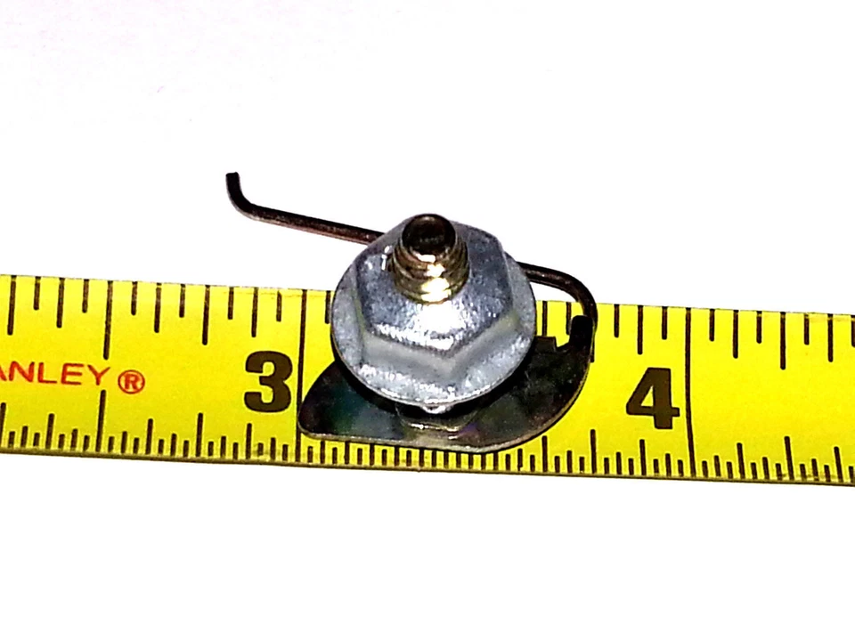 Ford 7/16"-5/8" Cuerpo Guardabarros Puerta Cuarto Moldura Moldura Clips Tuercas 10 piezas F Foto 3 de 4