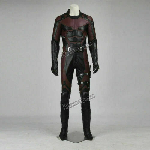 Disfraz de cosplay de Daredevil Matthew Michael Murdock Halloween Conjunto accesorios Máscara - Imagen 4 de 13