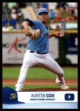 2023 Austin Cox Choice Minor League Rookie Card Royals Omaha Storm Chasers