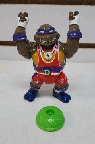 1992 Teenage Mutant Ninja Turtles, Turtle Games Lot: Mike, Leo, Don & Raph *READ - Picture 17 of 19