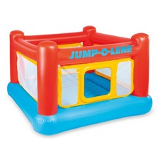 Intex Inflatable Jump O Lene Play Ball Pit Bounce House Ring for Kids Used