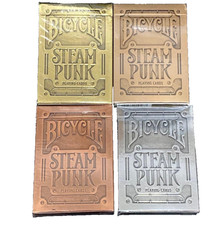 Bicycle Steampunk Playing Cards 4-Color Set